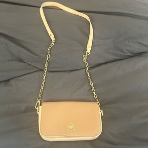 Tory Burch leather contrast small shoulder bag